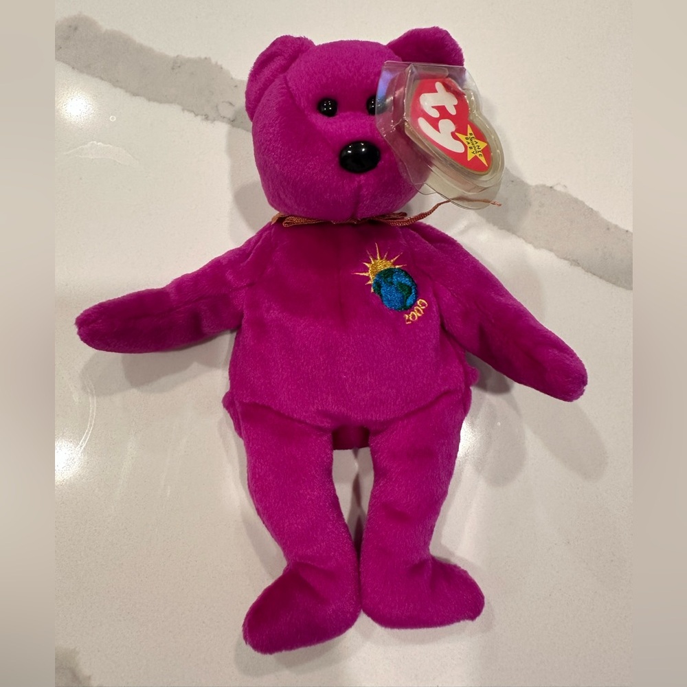 Rare Ty beanie baby 1999 Milenium
